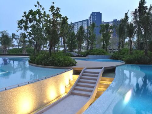 BLU 1 Bed Pool Access - 수영장