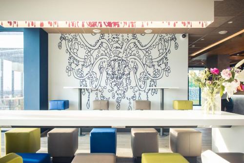 Előcsarnok, ibis budget Troyes Est in Troyes