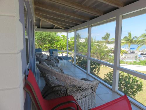 Balkon/teras, Coconut Cabana in Green Turtle Cay