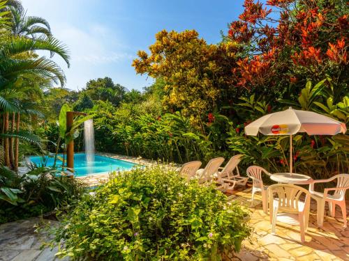 Úszómedence, Pousada Ecoilha in Agua Branca