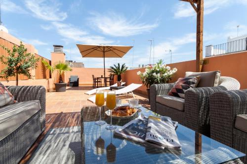  Luxury Rooftop - Space Maison Apartments, Pension in Sevilla