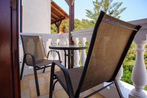 Erkély/terasz, Athina Studios in Agios Nikolaos