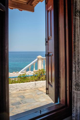 Erkély/terasz, Athina Studios in Agios Nikolaos