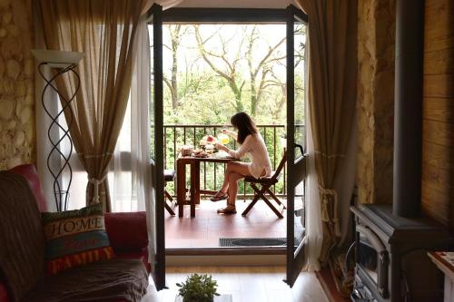 Erkély/terasz, Cova Safaja in Sant Quirze Safaja