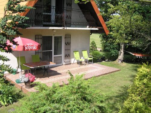 Domek pod Klonami na Mazurach – khách sạn tại Wrony