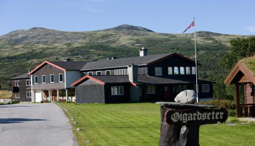 Viesnīcas āriene, Øigardseter Fjellstue in Hovringen