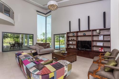 Shared lounge/TV area, Family Country House in Estoi