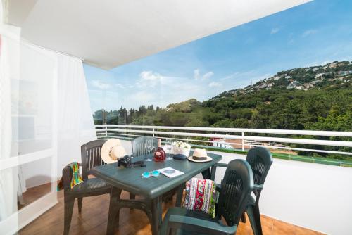Terraza/balcón, Apartaments Els Llorers in Lloret de Mar