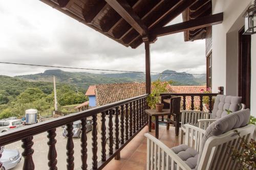 Balkons/terase, Apartamentos Rurales El Collain de Campiellos in Rioseco