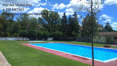 Úszómedence, Apartament Sant Quirze de Besora in Szent Quirze de Besora