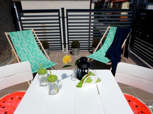 Балкон, apartamenty Orla in Мендзиздроє