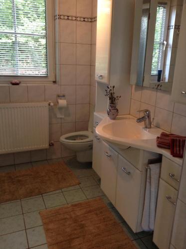 Fürdőszoba, Weststeirische Ferienwohnung Piber in Köflach (Stájerország)