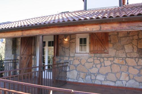 Erkély/terasz, La Casona de Collado in Higuera De Las Duenas