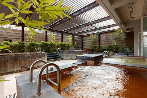 Hot spring bath, 麗多森林溫泉酒店 in Yangmei District