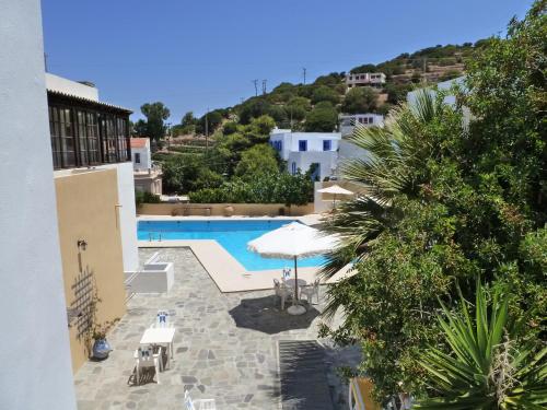Iekārtas, Porfyris Hotel in Mandraki (Nisiros)