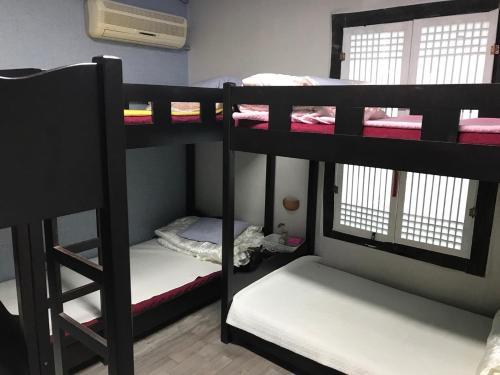 Bed in 6-Bed Male Dormitory Room