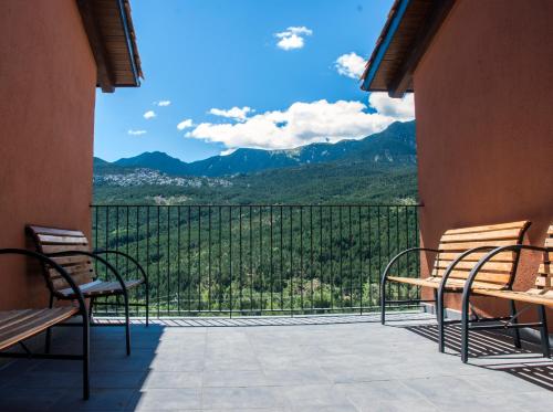 Erkély/terasz, Alberg Cal Manel in Saldes