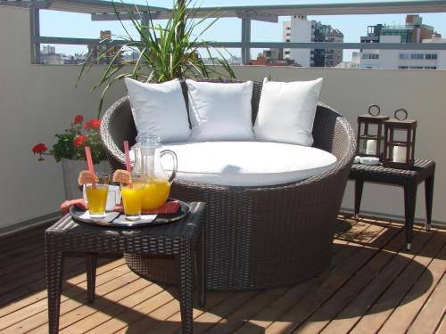 balkon/terras, Zoom Apartments Hotel in Cordoba
