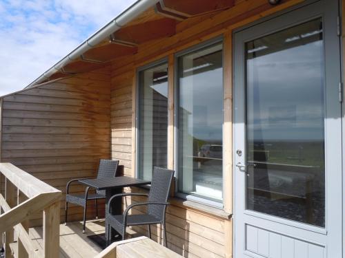 Erkély/terasz, Hvammbol Guesthouse in Solheimahjaleiga