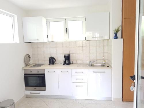 廚房, Apartment Biokovo in 加菲薩