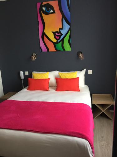 1 double bed