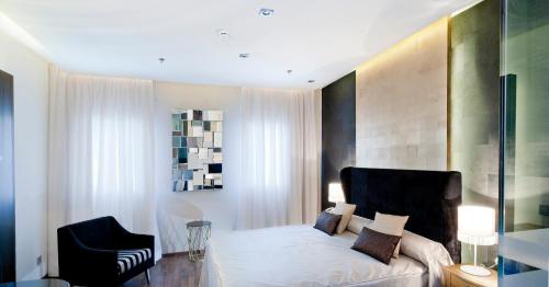 Chambre double, douche