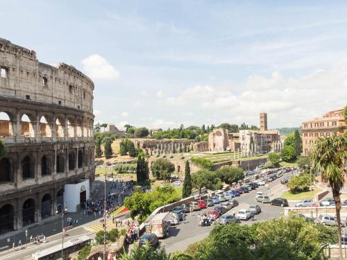 Colosseo Panoramic Rooms - b&b panoramico in centro storico, vicino Fori Imperiali
