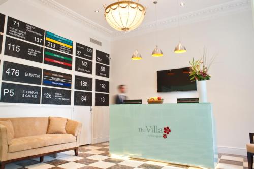 Hall, The Villa Kensington in Chelsea