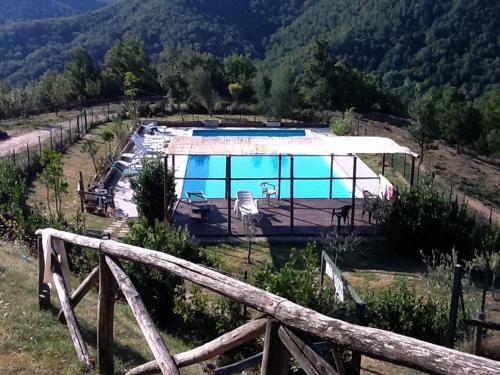 Swimming pool, La Cittadella Dei Monti Sibillini in Montemonaco