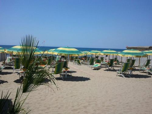 ชายหาด, Hotel Club Sabbiadoro in บัตติปักเลีย