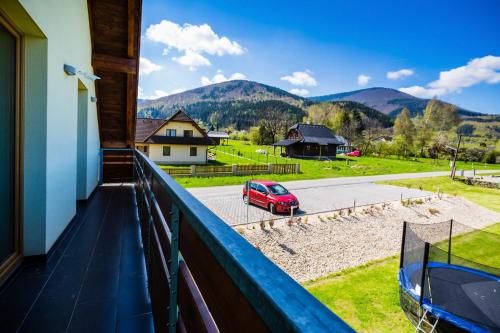 Uitzicht, Penzion U Barana in Trojanovice