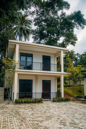 A szálláshely kívülről, Thomasz Lodge in Pallekele