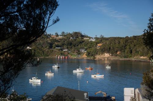 Kilátás, Church Hill Boutique Lodge & Restaurant in Stewart Island