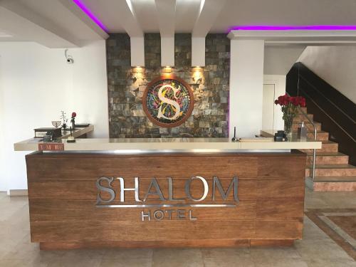 Vestíbulo, Hotel Shalom in Riobamba