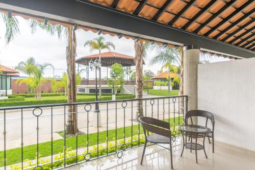 Rõdu/terrass, Hotel Ecce Inn & Spa in Nuevo México (Guanajuato)