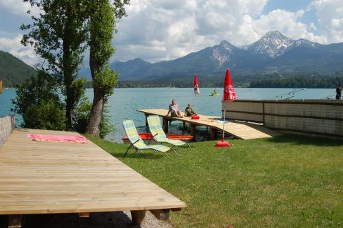 rand, Ferienwohnungen Petschnig 1 in Drobollach am Faakersee