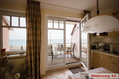 Balcony/terrace, Strandhaus Brunhild in Niendorf