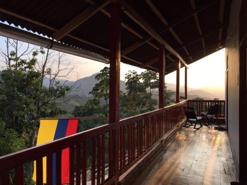 Viesnīcas āriene, Finca San Rafael - Cafe y Cacao in Minca