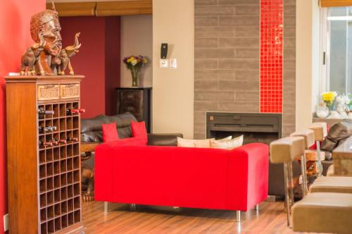 Lounge/area TV in comune, 314 on Clark Guest House in Pretoria