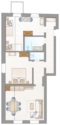 2 bedrooms, 4 beds