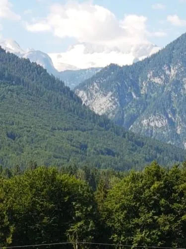 Dachsteinblick in Bad Aussee, Österreich