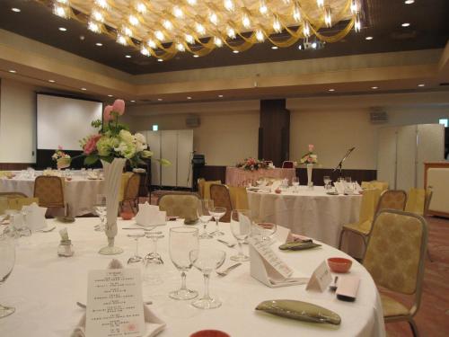 Banquet hall, Saku Grand Hotel in Saku