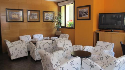 Közös társalgó / TV, Hotel De Rei in Llavorsi