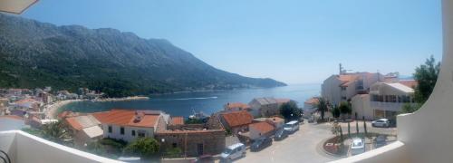 Kilátás, Apartments Mesec in Igrane