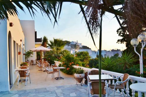 Balkons/terase, Porfyris Hotel in Mandraki (Nisiros)