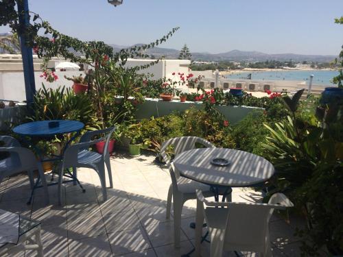 Balcony/terrace, Hotel Elizabeth in Naxos Island