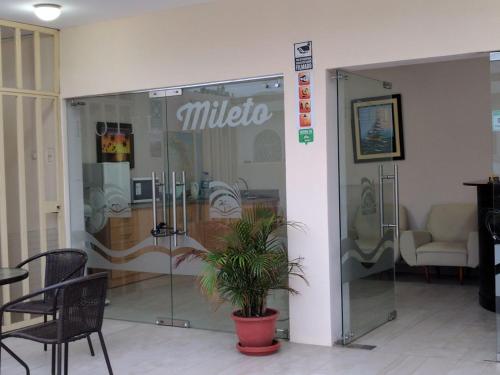 A szálláshely kívülről, Hotel Mileto in Salinas