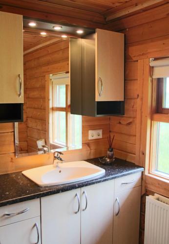 Ausstattung, Geysir - Modern Log Cabin in Haukadal