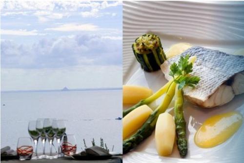 Hotel de la Pointe du Grouin - 레스토랑