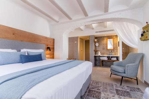 Deluxe Doppelzimmer mit seitlichem Meerblick Hotel Boutique La Serena - Altea 4